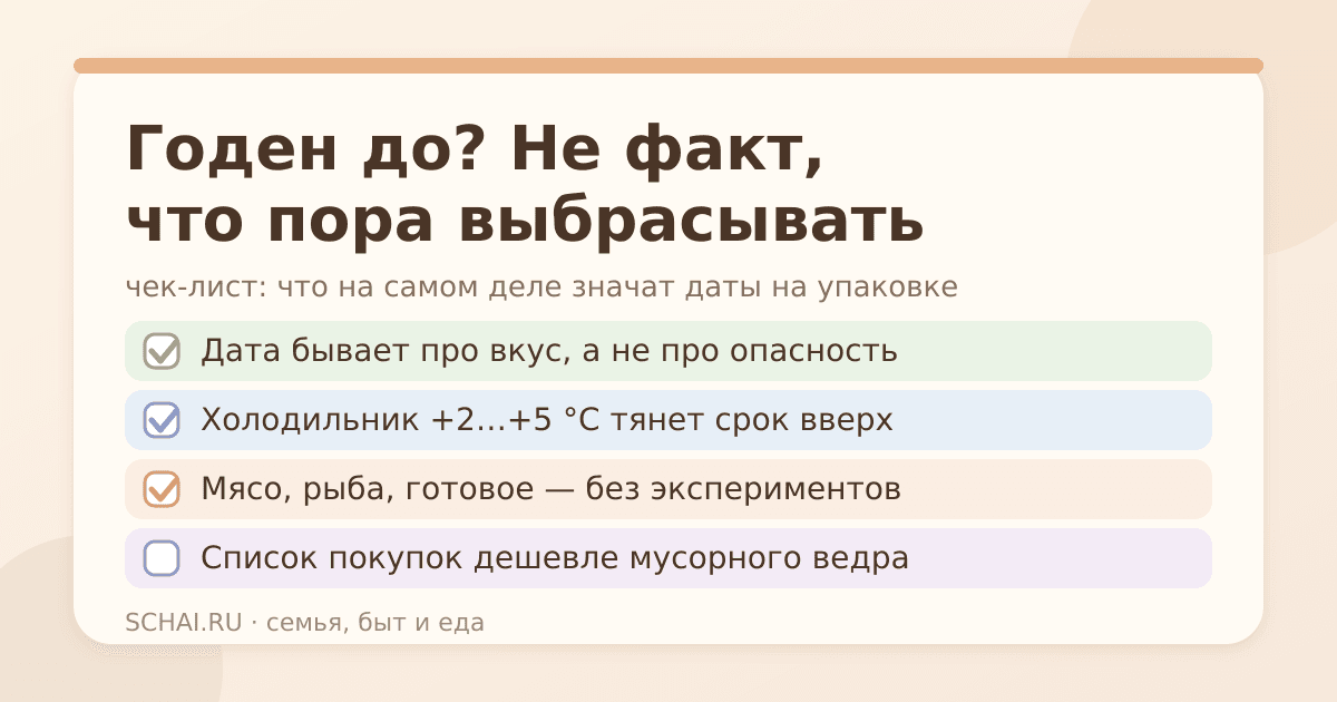 Почему мы выбрасываем нормальную еду: что значат даты на упаковке