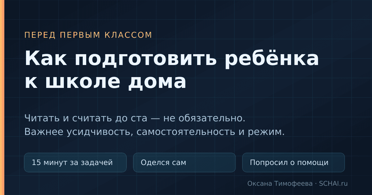 Как подготовить ребёнка к школе в домашних условиях: без прописей и слёз