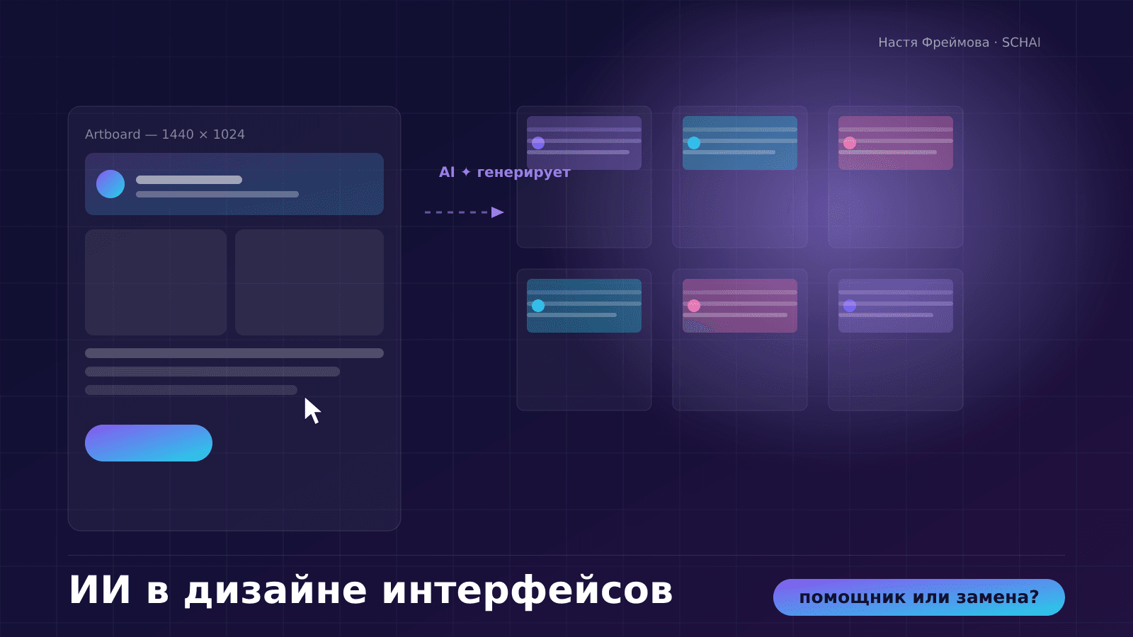 ИИ в дизайне интерфейсов: помощник или замена дизайнеру?