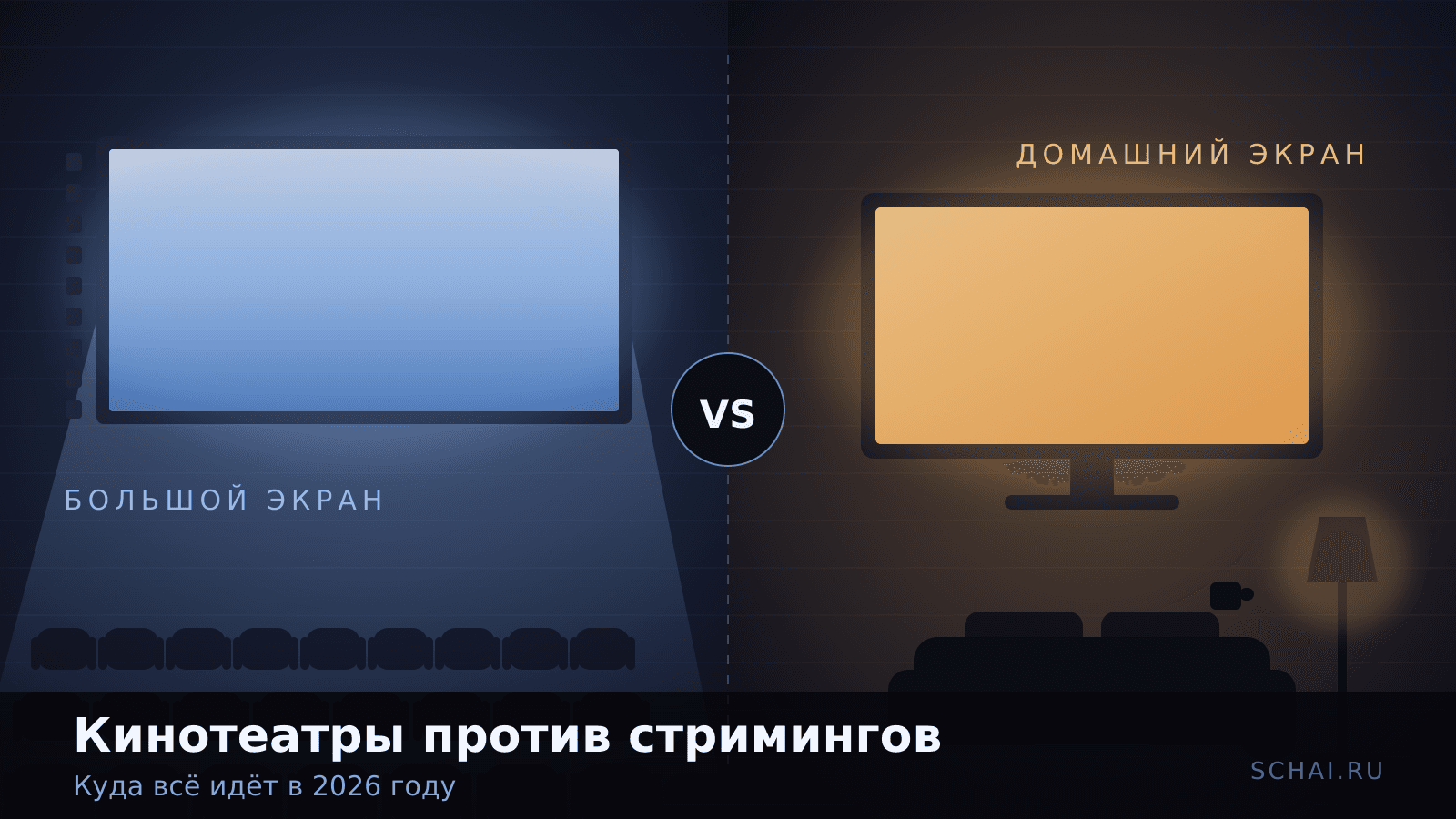 Кинотеатры против стримингов: куда всё идёт в 2026