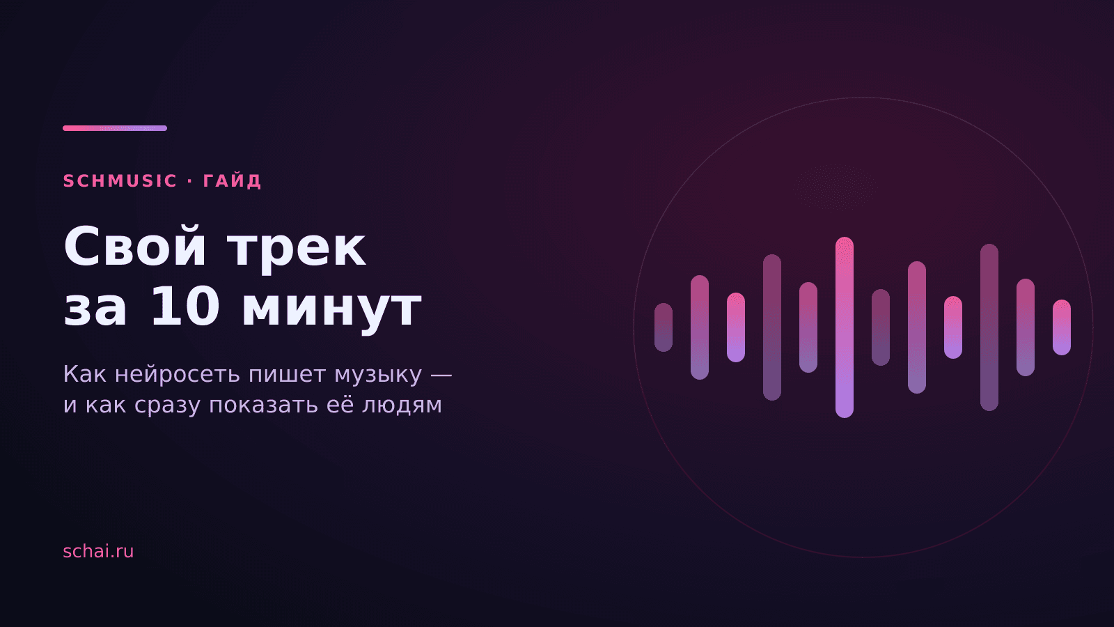 Свой трек за 10 минут: как сделать музыку нейросетью и сразу показать её слушателям