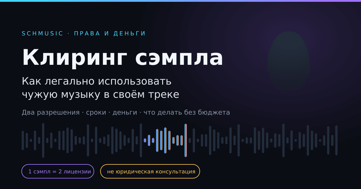 Клиринг сэмпла: как легально использовать чужую музыку в своём треке