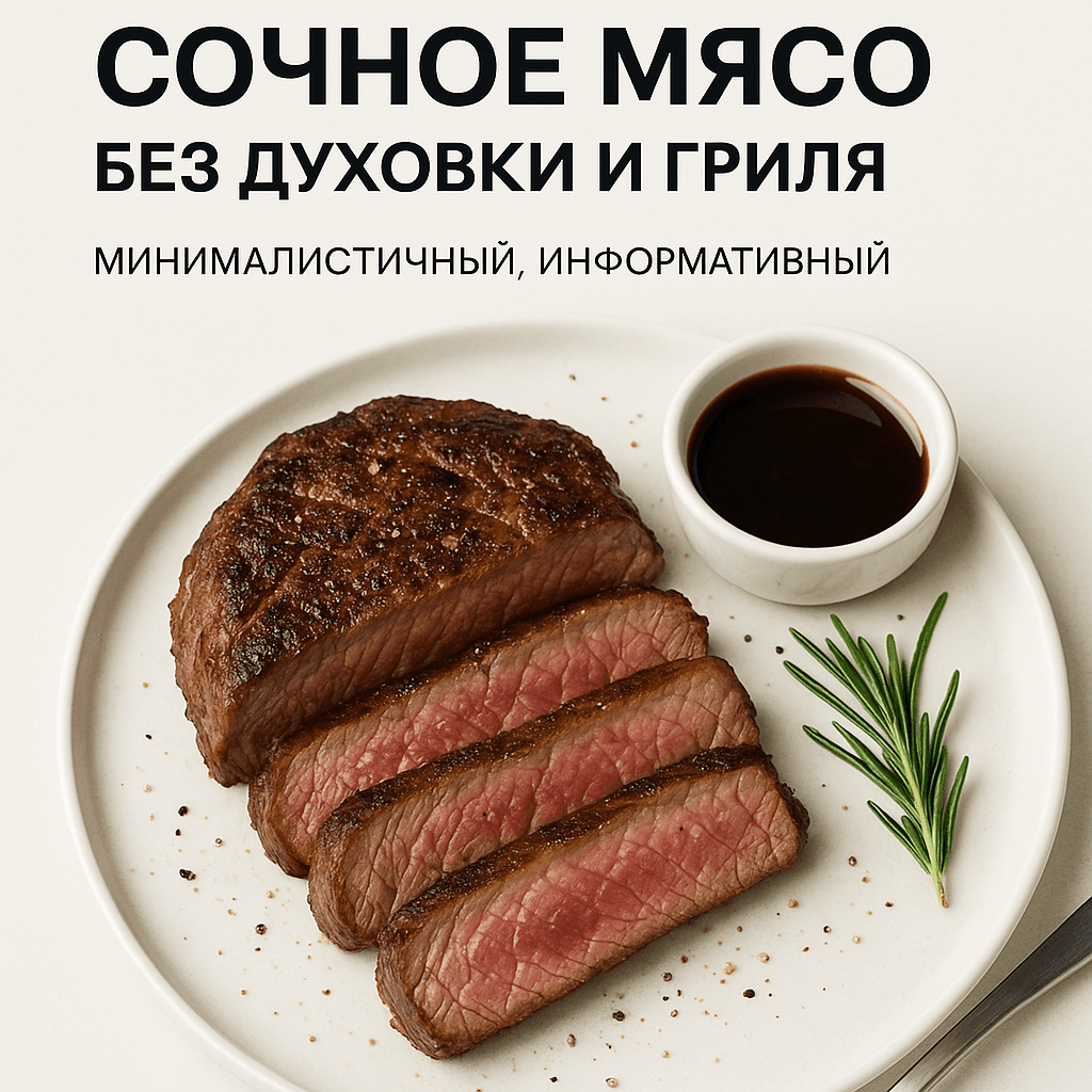 Секреты сочного мяса: как приготовить без духовки и гриля дома!