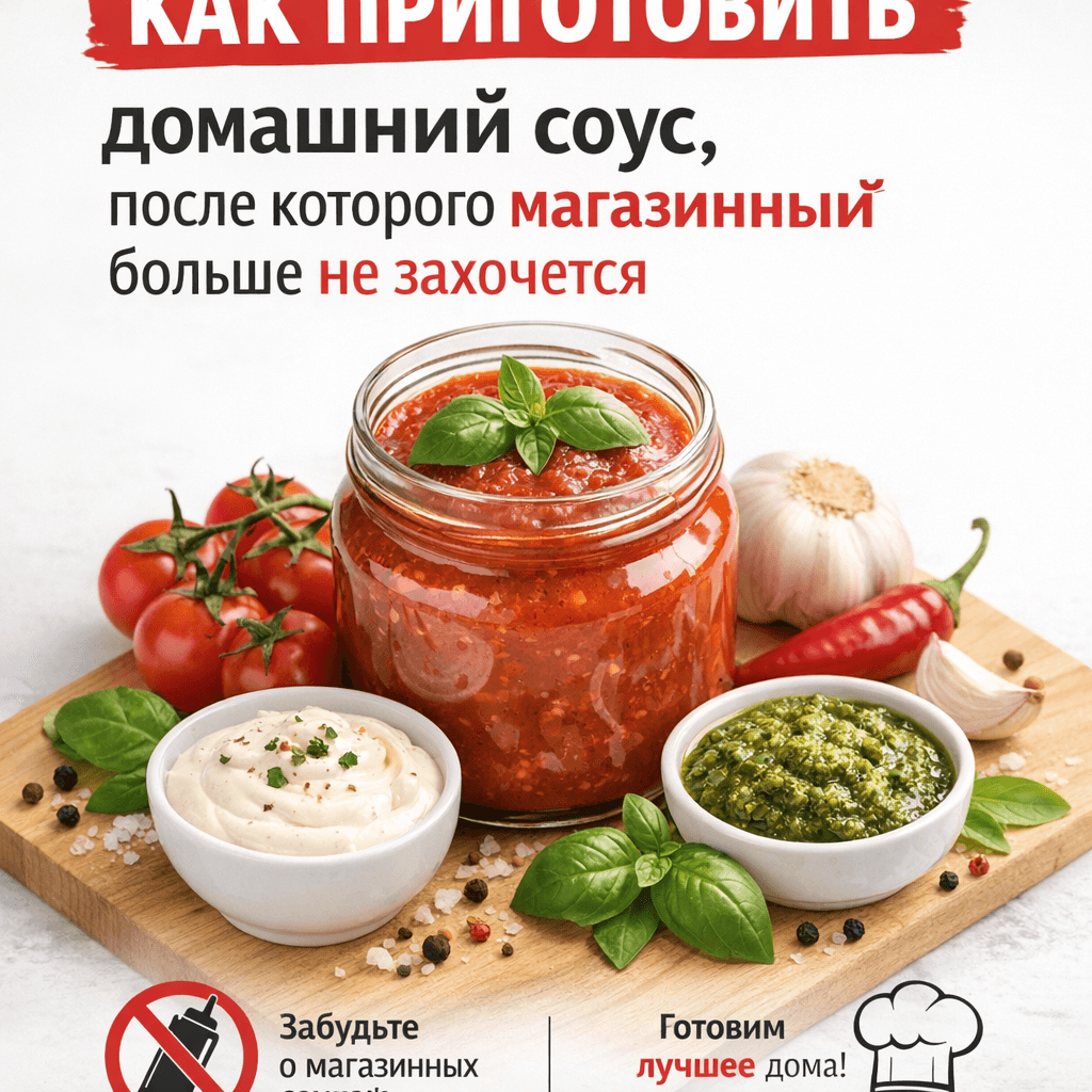 Приготовь Соус Мечты: Домашний Рецепт, Который Заставит Забыть о Магазинных Альтернативах!