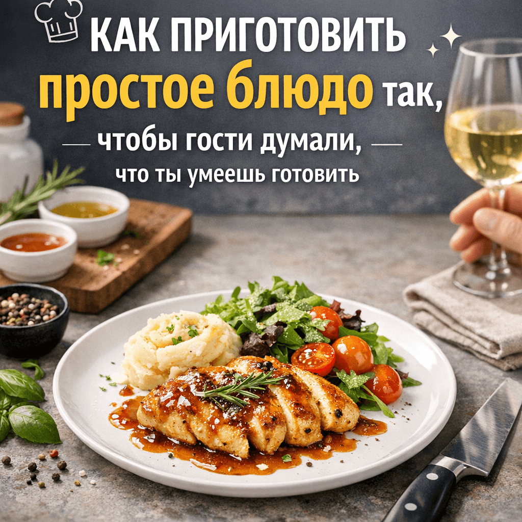 Секреты Шефа: Как Легко Создать Кулинарный Шедевр и Впечатлить Гостей