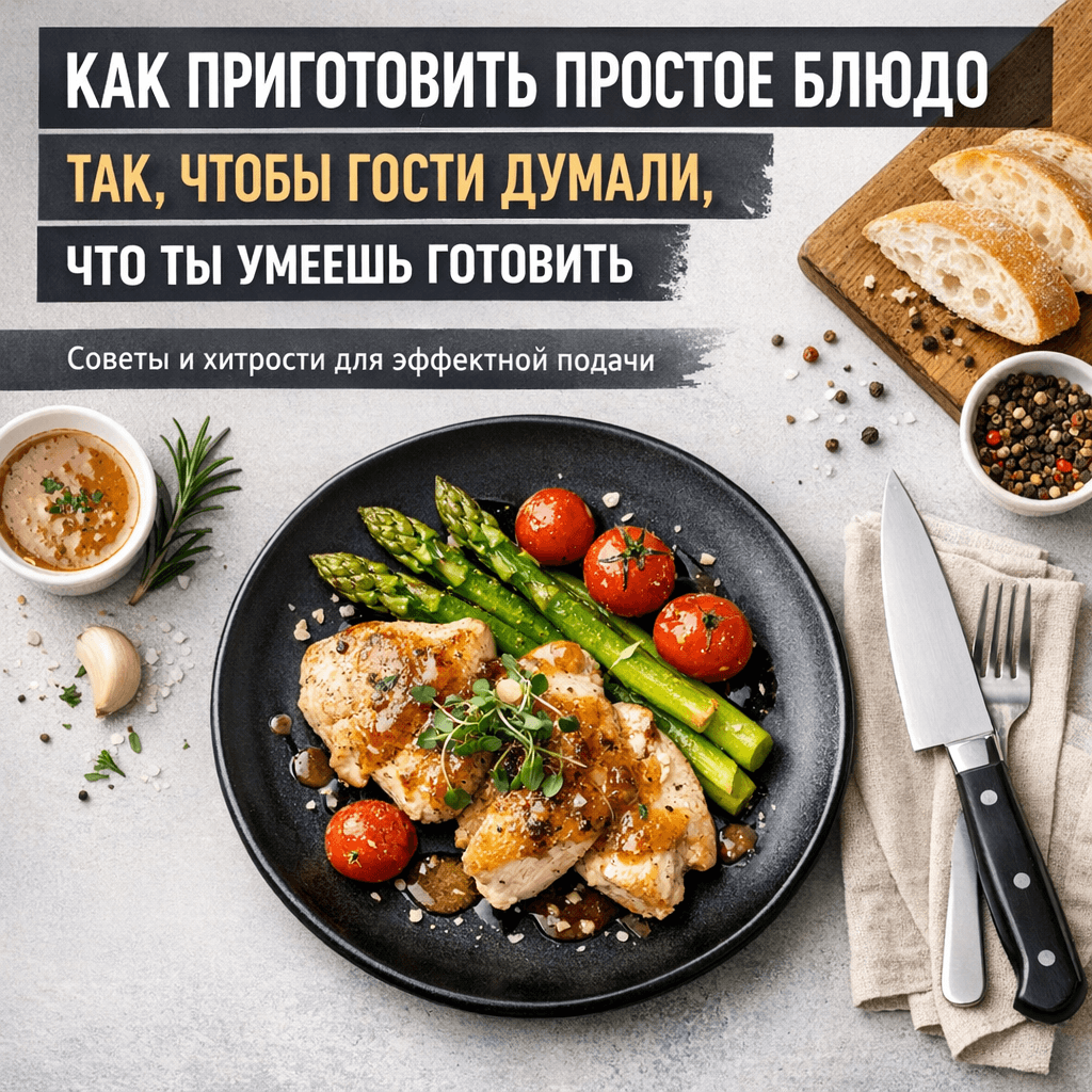 Секреты Впечатляющего Угощения: Как Легко Приготовить Блюдо, Чтобы Поражать Гостей