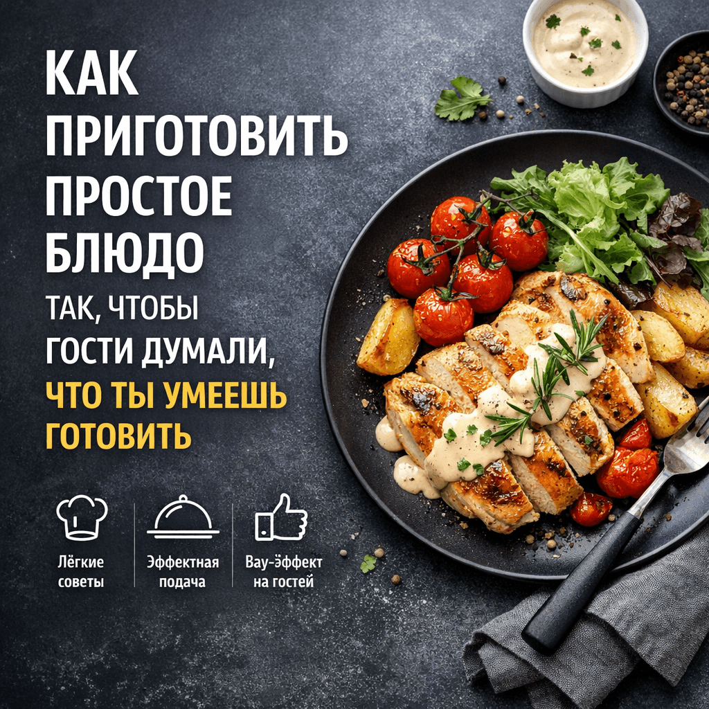 Как Удивить Гостей: Простые Рецепты, Которые Сделают Вас Кулинарным Гением
