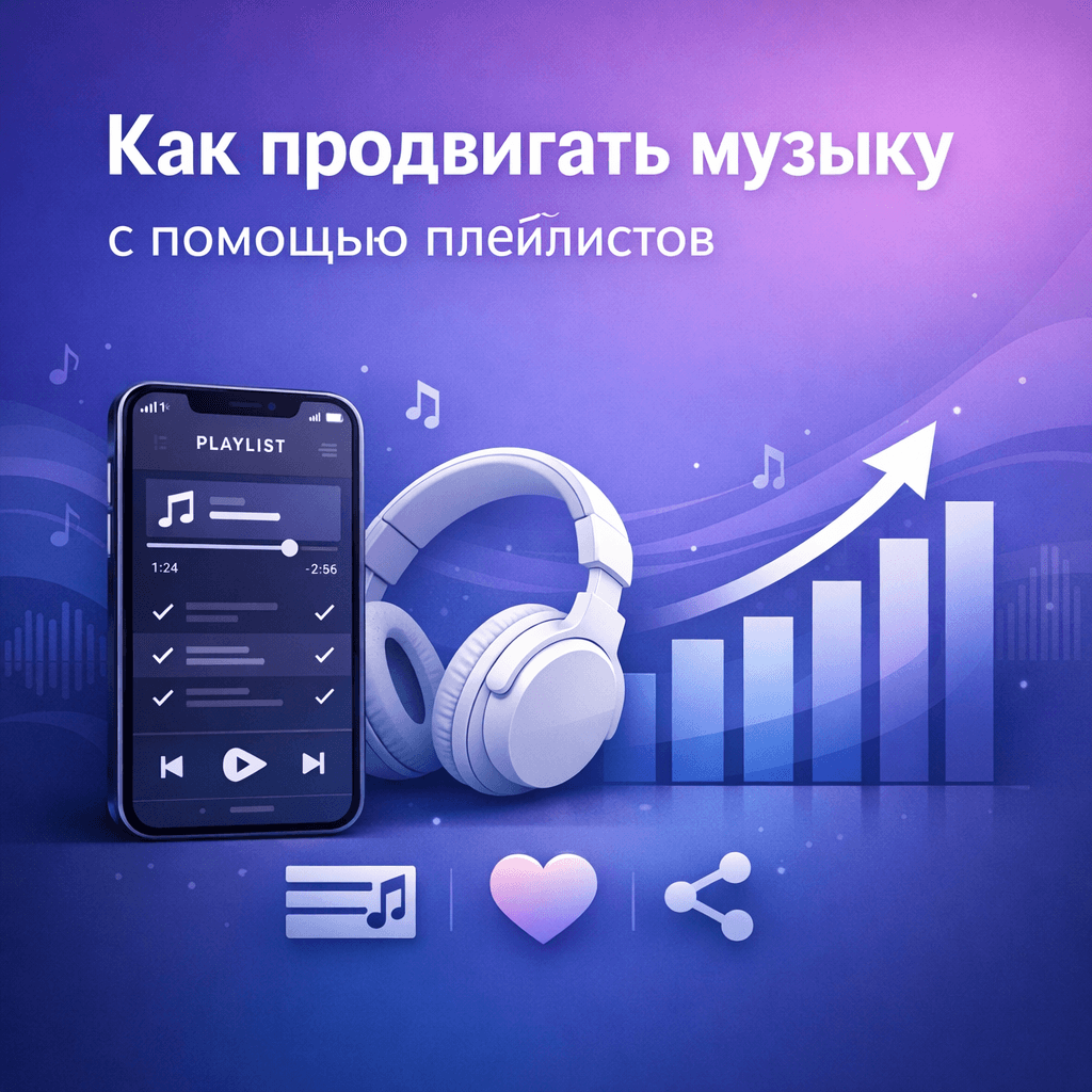 Эффективное продвижение музыки: Как плейлисты могут стать вашим ключом к успеху