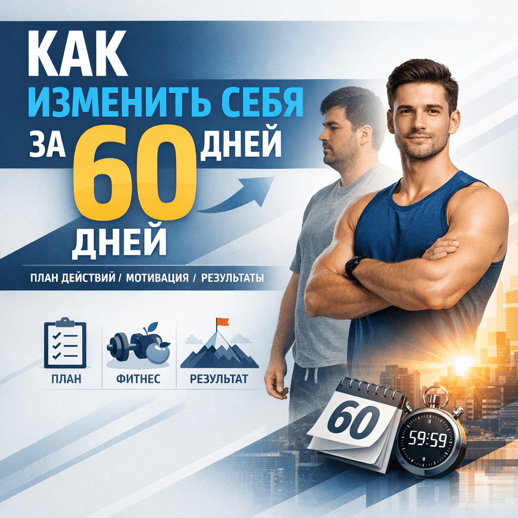 Трансформация за 60 дней: Пошаговое руководство к новому себе
