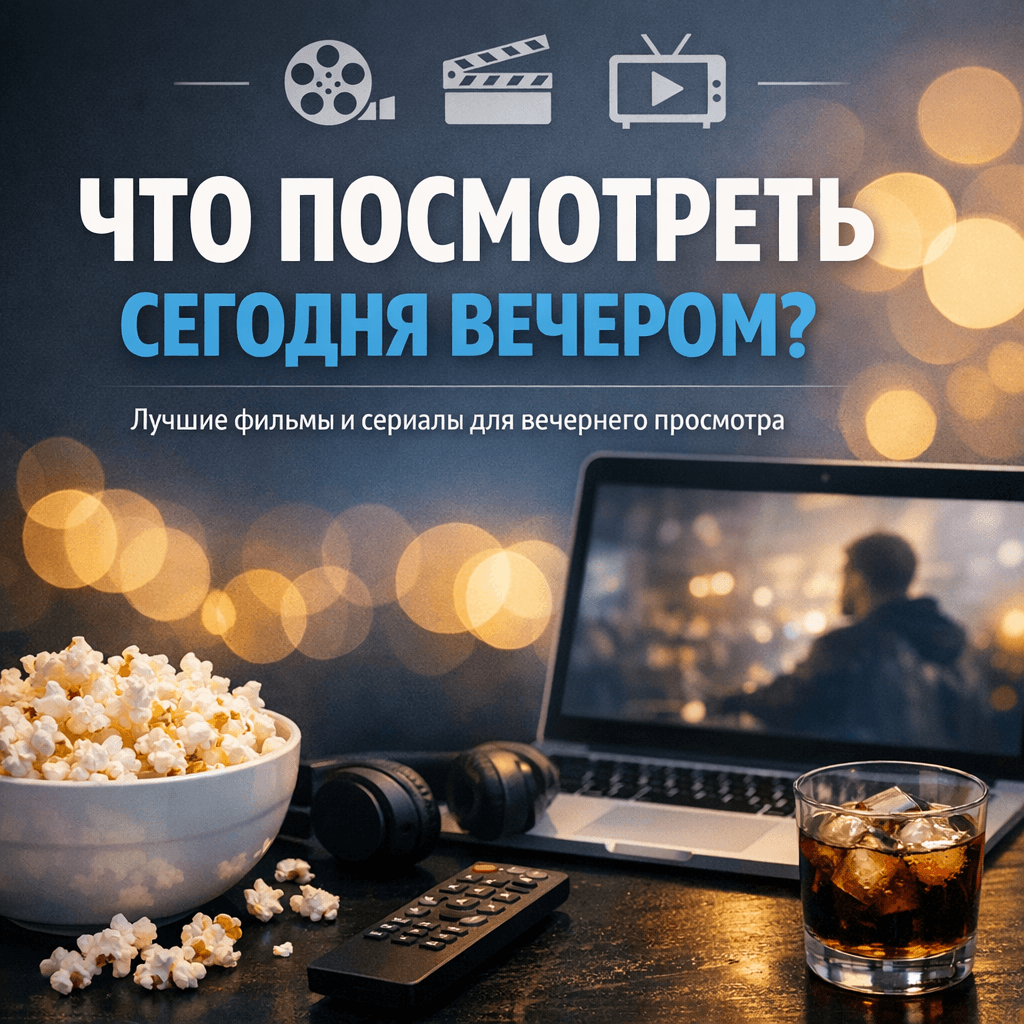 Топ-10 Фильмов и Сериалов: Что Посмотреть Сегодня Вечером для Максимального Удовольствия