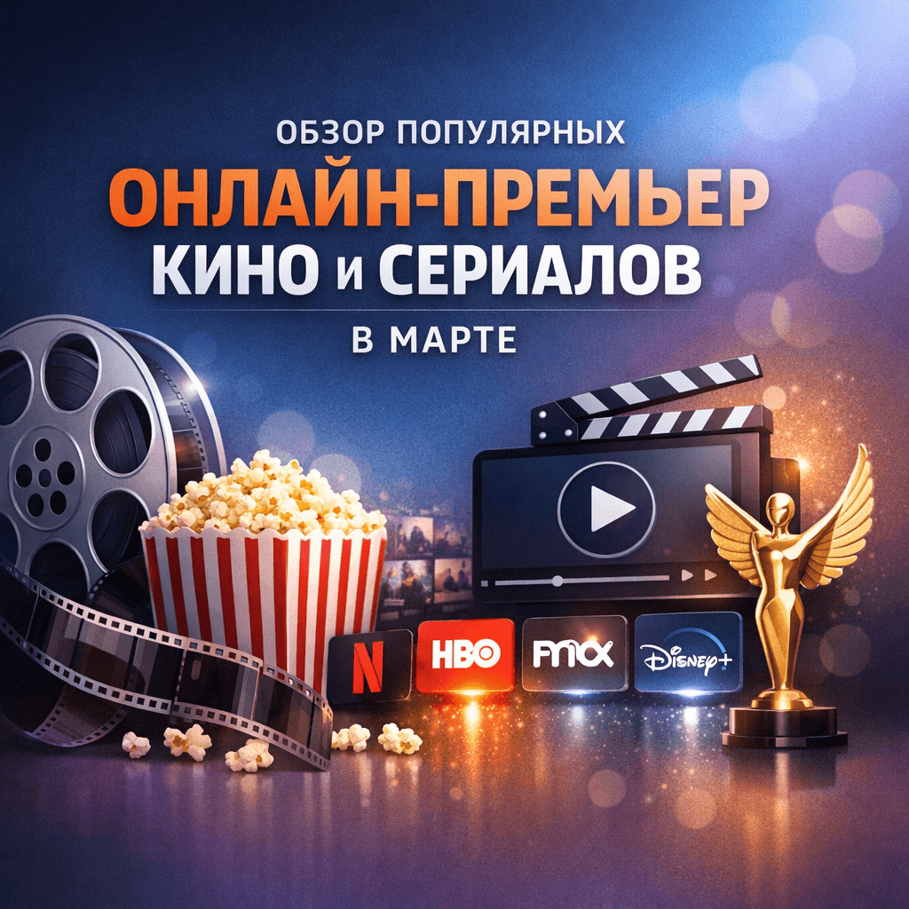 Топ Онлайн-Премьер: Лучшие Фильмы и Сериалы Марта 2023