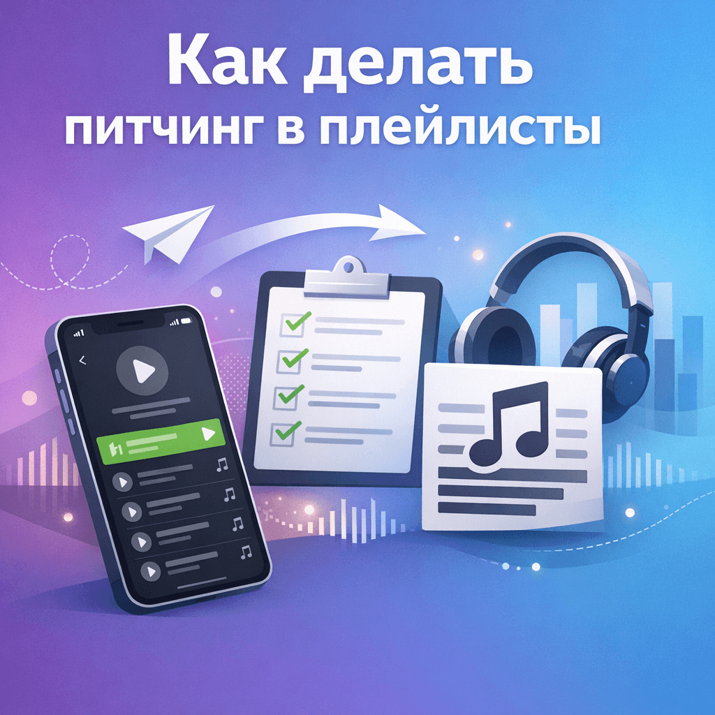 Как пополнить плейлист: мастерство успешного питчинга для музыкантов