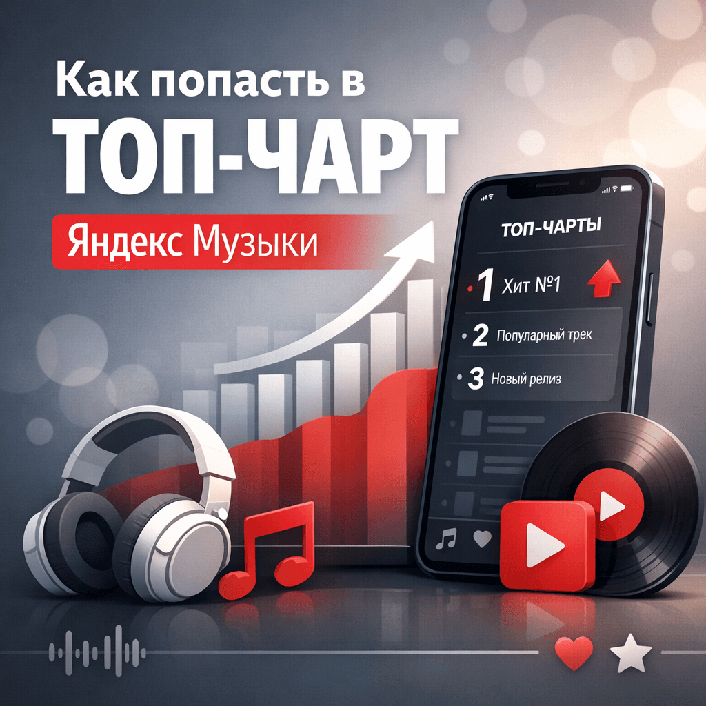 Пошаговый гид: как попасть в топ чарт Яндекс Музыки