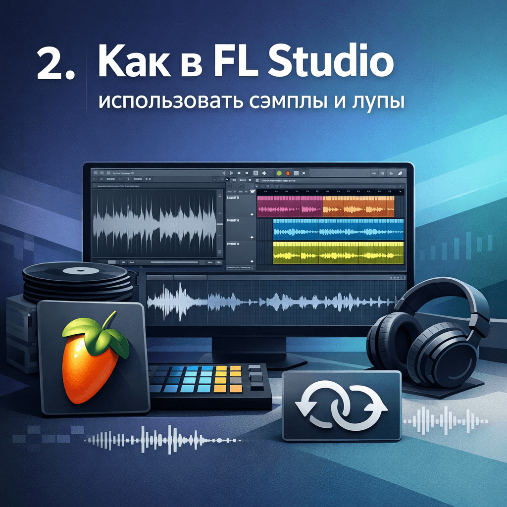 Как использовать сэмплы и лупы в FL Studio: Пошаговый гид