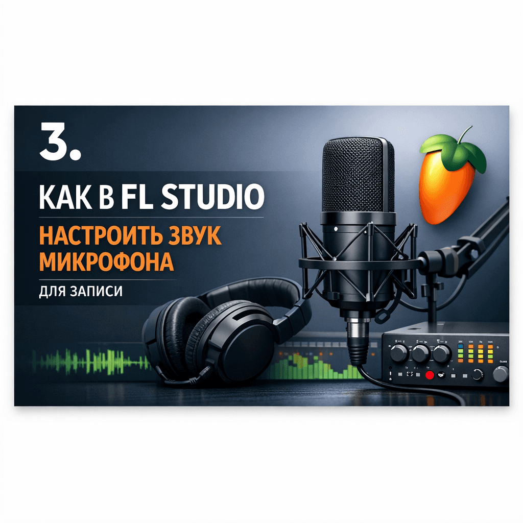 Настройка звука микрофона в FL Studio: Пошаговый гид для записи