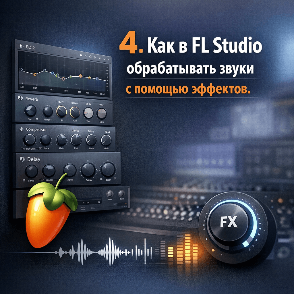 Как обрабатывать звуки в FL Studio с помощью эффектов: Пошаговый гид