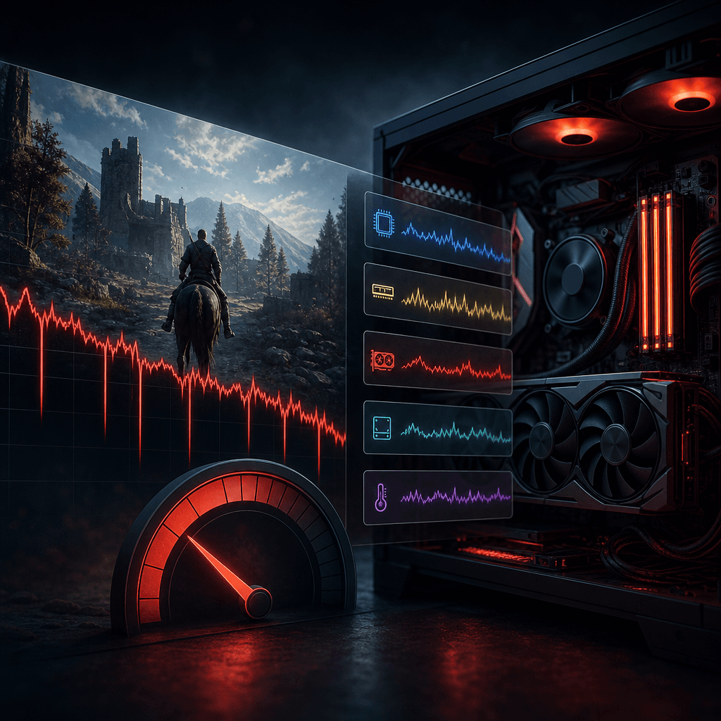 Откуда берутся просадки FPS: понятный разбор узких мест игрового ПК