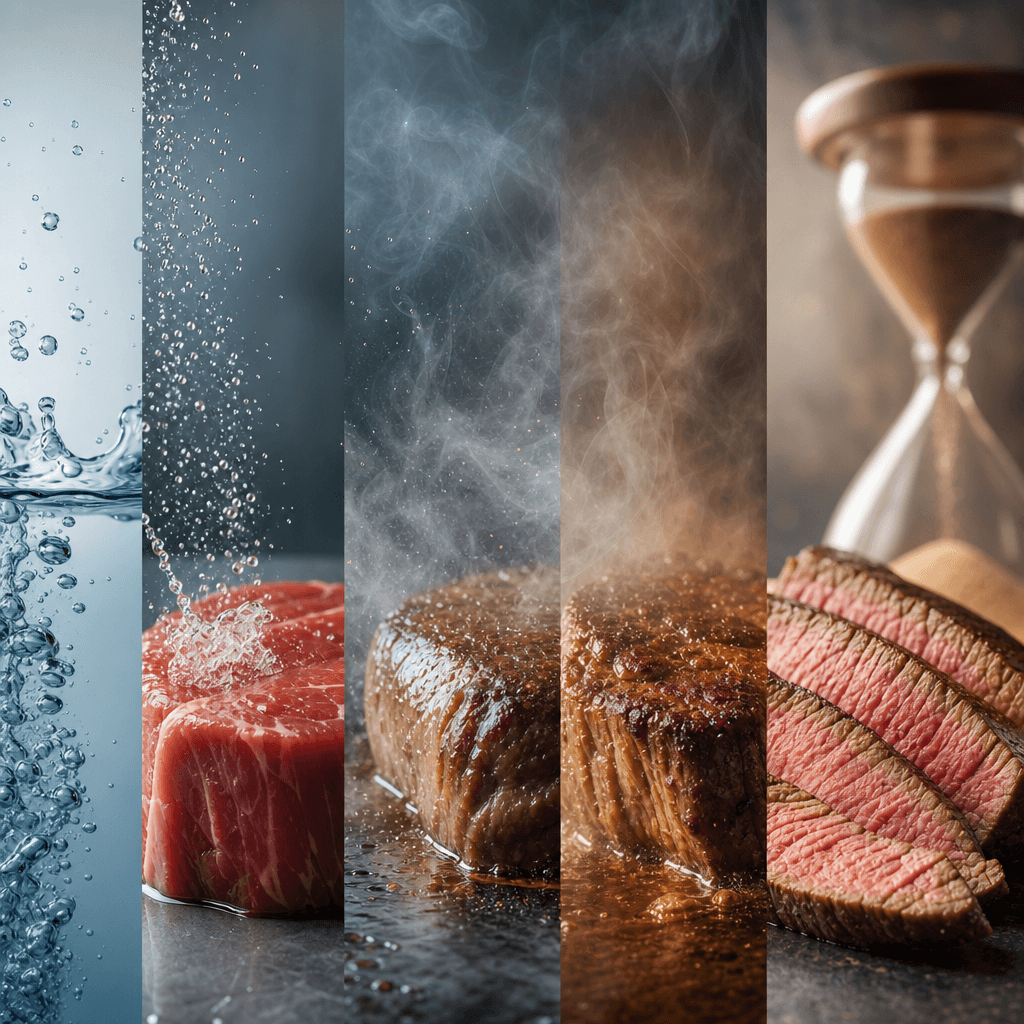 Текстура еды: как температура, вода и время меняют вкус сильнее специй