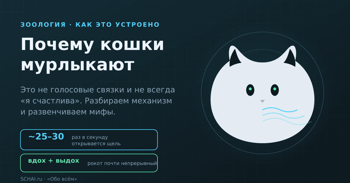 Почему кошки мурлыкают — и почему это не всегда «я счастлива»