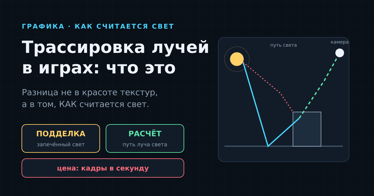 Трассировка лучей в играх: что это и стоит ли она потерянных кадров