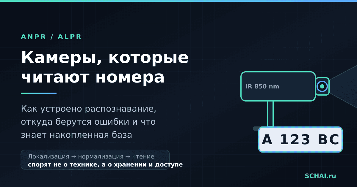 Камеры, которые читают номера: как работает распознавание и что оно знает о водителе